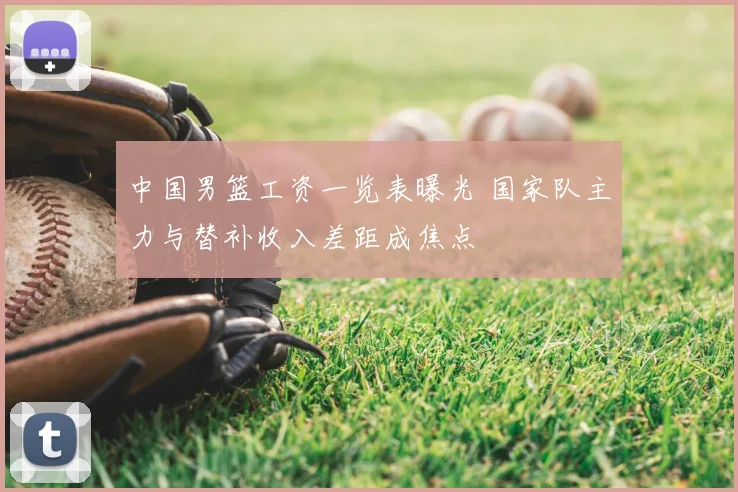 中国男篮工资一览表曝光 国家队主力与替补收入差距成焦点