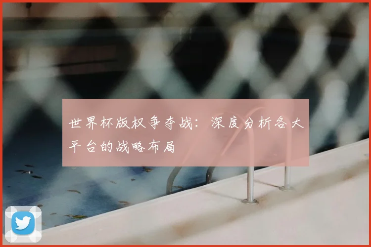 世界杯版权争夺战：深度分析各大平台的战略布局